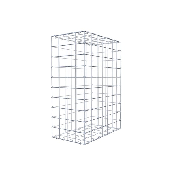 Gabione 100 cm x 70 cm x 40 cm (L x H x T), Maschenweite 10 cm x 10 cm, C-Ring