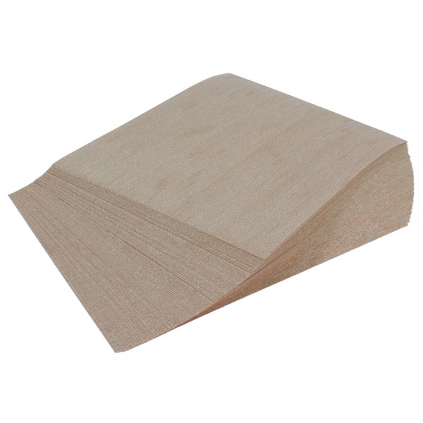 Stapel Schleifpapierblätter