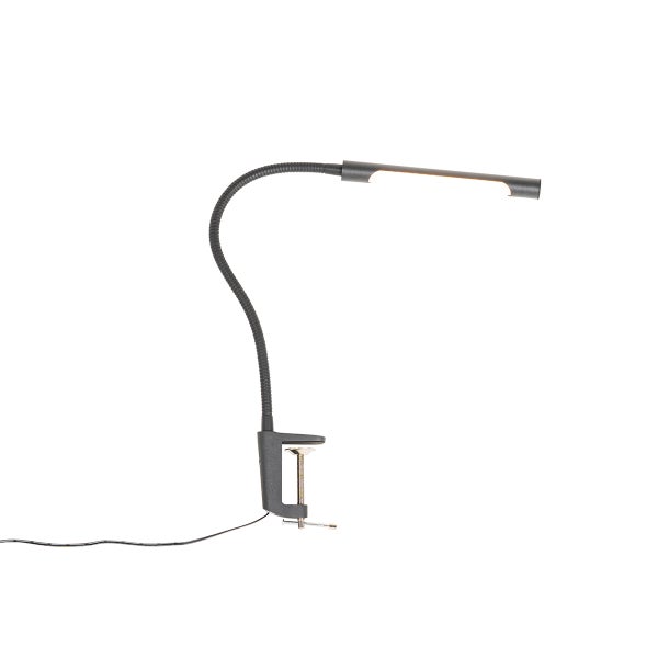 Klemmleuchte mit flexiblem Arm
