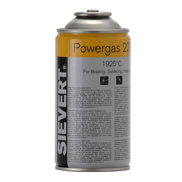 Sievert Powergas 220 zum Hartlöten, Weichlöten und Erhitzen