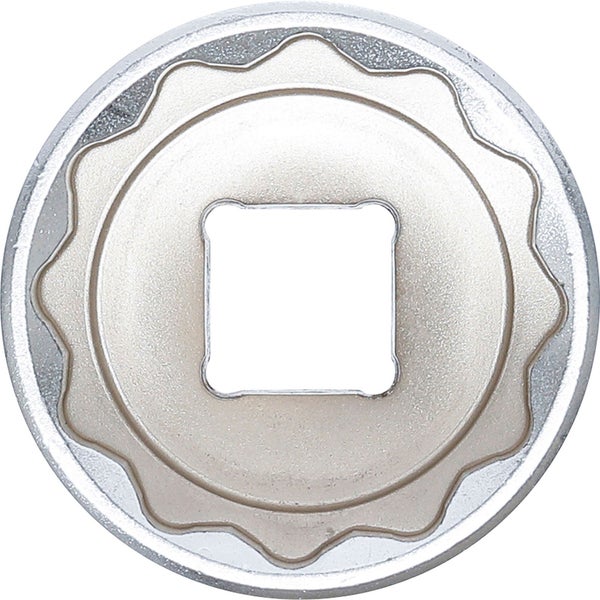 BGS Steckschlüssel-Einsatz Zwölfkant Antrieb Innenvierkant 12,5 mm (1/2) SW 32 mm - 10647