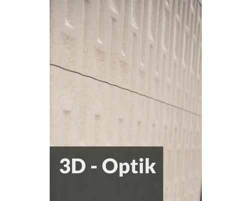 Wandpaneel mit 3D-Optik