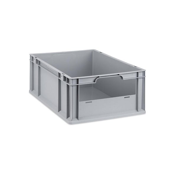 PROREGAL SuperSparSet 4x Eurobox NextGen Insight HxBxT 22 x 40 x 60 cm 44 Liter Front Offen Eurobehälter Transportbox