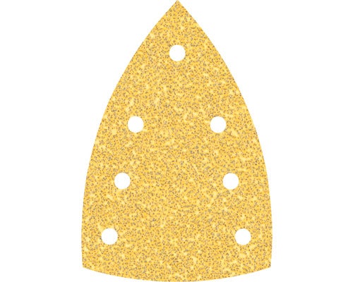 Dreieckschleifpapier mit Löchern