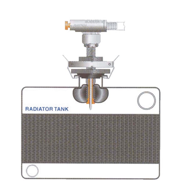 KS TOOLS Universal Kühlsystem-Diagnose-Service-Satz 12tlg. - 150.2065
