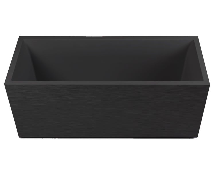 Ondis24 Pflanzkübel Kübel Graphit 100 anthracite, Blumentopf, Pflanzgefäß