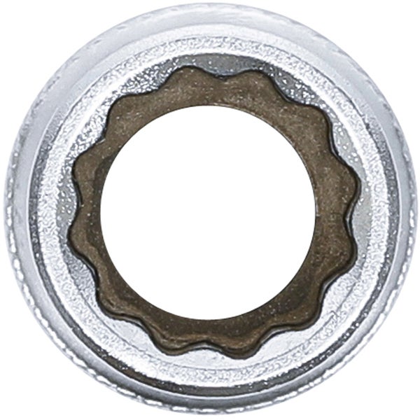 BGS Steckschlüssel-Einsatz Zwölfkant tief Antrieb Innenvierkant 12,5 mm (1/2) SW 13 mm - 10681