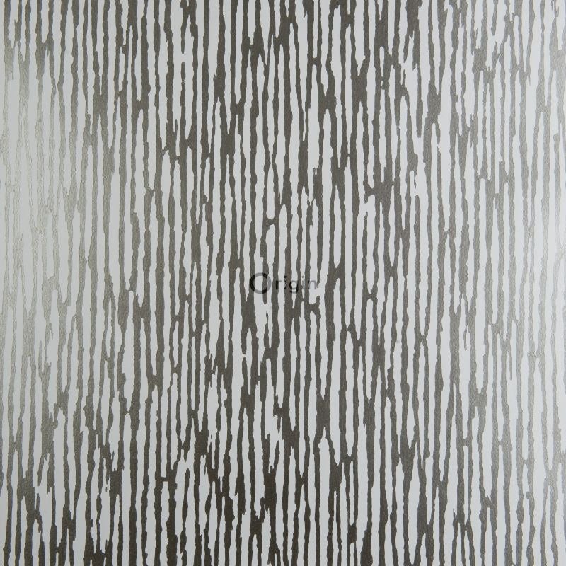 Origin Wallcoverings Tapete Tarnmuster Silber - 52 cm x 10,05 m - 307113