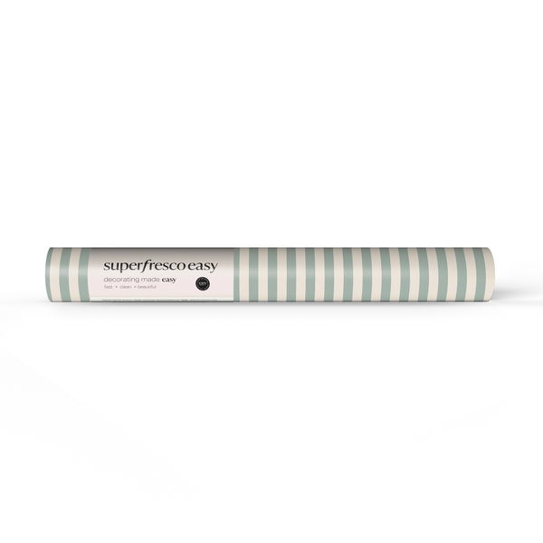 Rolle Vliestapete mit Streifenmuster, superfresco easy Logo.