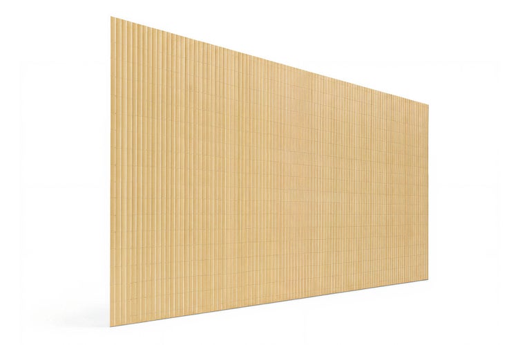 Eine Sichtschutzmatte aus Bambus für den Garten als natürlicher Sichtschutz und Windschutz für Zäune und Balkone.