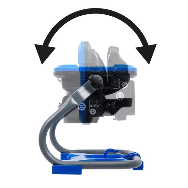 Flexible LED-Arbeitsleuchte mit einstellbarem Leuchtenkopf