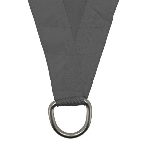 Livin'outdoor sonnensegel Como Polyester quadratisch 5m anthrazit