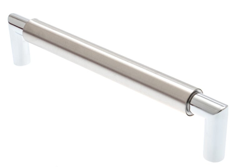 Moderner Möbelgriff aus Metall in Stangenform