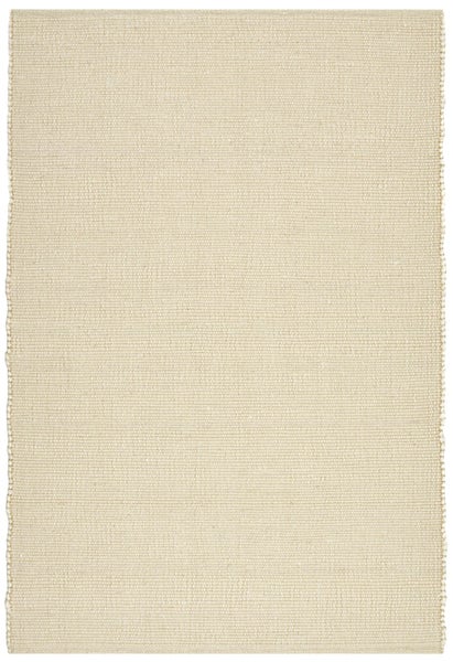 Handgewebter Wollteppich Anden Naturweiß 60x90 cm