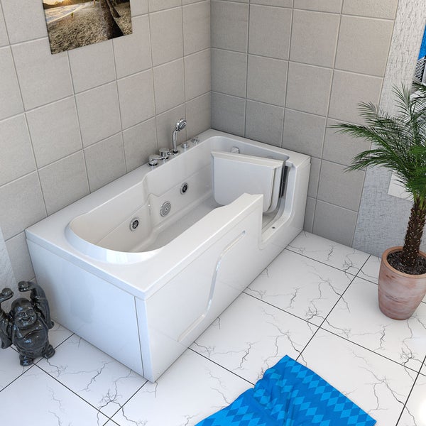 Whirlpool Seniorenwanne mit Tür S17-EH-WP-L 150x75cm