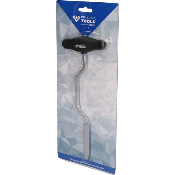 Ein Schraubenschlüssel wird verwendet, um eine Schraube festzuziehen