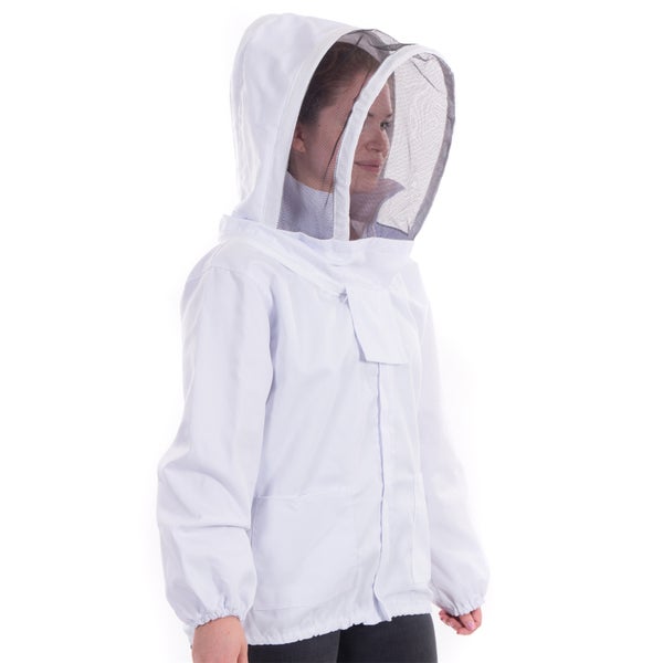 Imkerei BIENEN SCHUTZJACKE Größe L, Baumwolle/Polyester | sichere Imkerjacke, Schutzhemd, Imkerschutz, Imkerausrüstung
