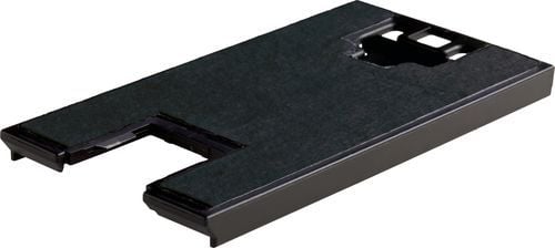 Schwarzer Briefkasten-Einwurf