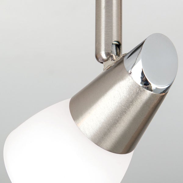 Strahler Retro Max 3-flammig G9 Satin Weiß – Deckenstrahler LED geeignet modern