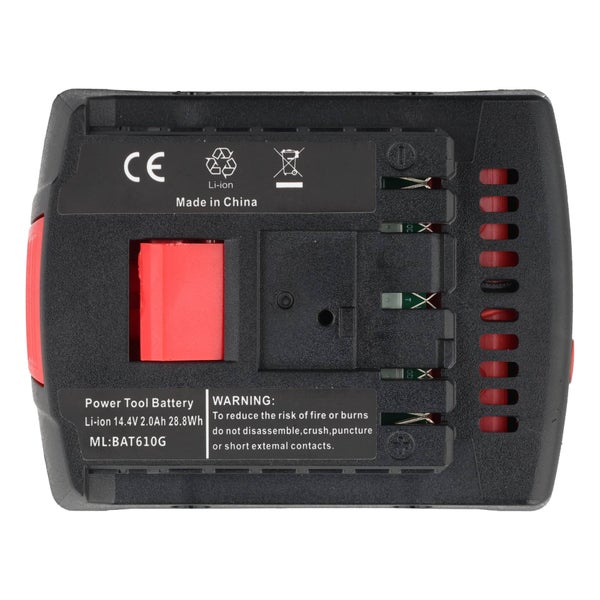 Akkupack für Elektrowerkzeuge, 14,4 V, 2,0 Ah, 28,8 Wh