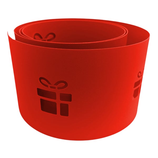 Dekoband mit Geschenkmotiv
