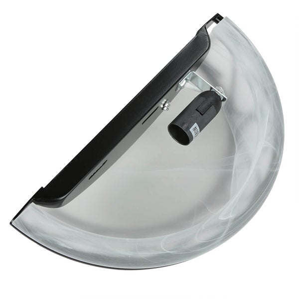 Halbkreisförmige Wandleuchte mit Halterung