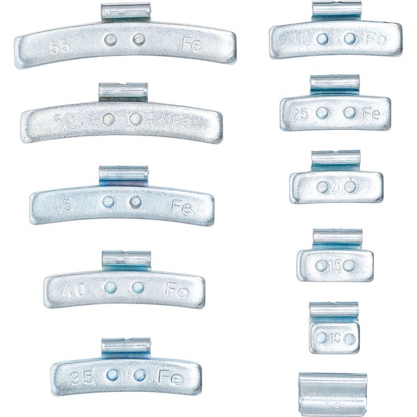 Verschiedene Auswuchtgewichte aus Eisen für Reifen