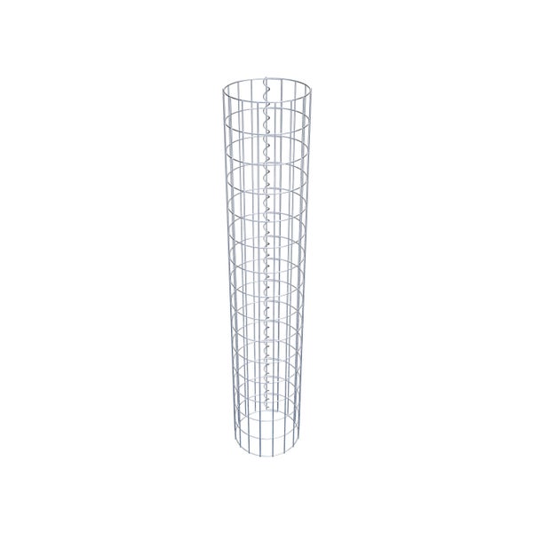 Gabionensäule Durchmesser 27 cm, MW 5 x 10 cm rund - Höhe: 1,50 m
