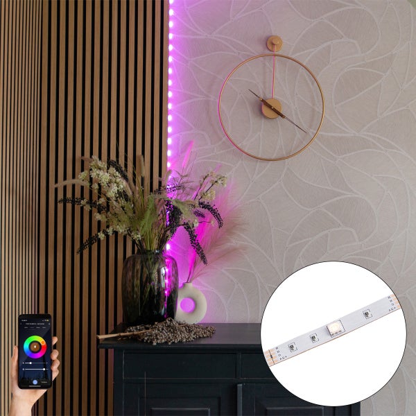 Smarter LED-Streifen RGB 2m 5W