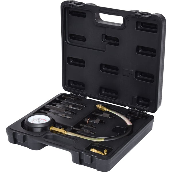 KS Tools Logo. Kompressionstester-Satz im Werkzeugkoffer