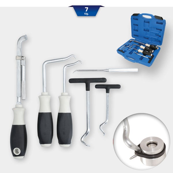 Ölabsauggerät mit Pumpe und Schlauch