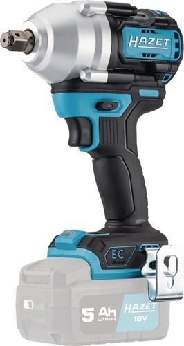 Hazet Akku-Schlagschrauber mit 5 Amperestunden Lithium-Ionen-Akku