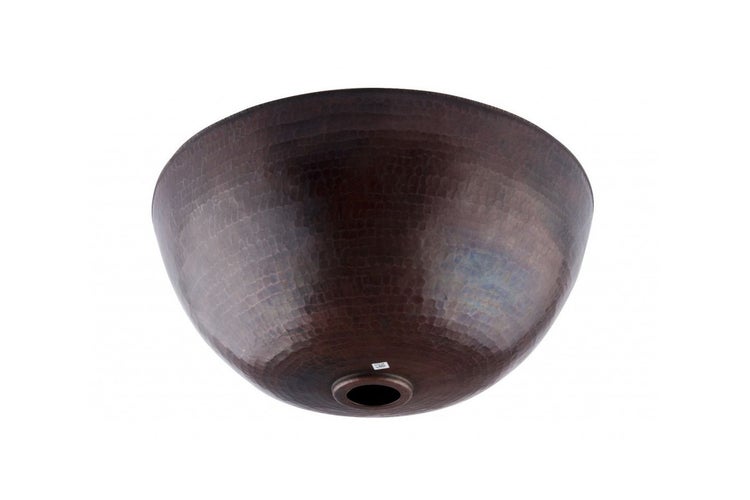 Kupferwaschbecken mit gehämmertem Finish für das Badezimmer
