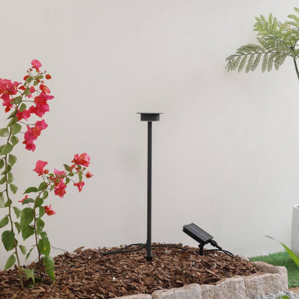 Lindby LED Lyris (Modern) in Schwarz aus Aluminium (1 flammig, )