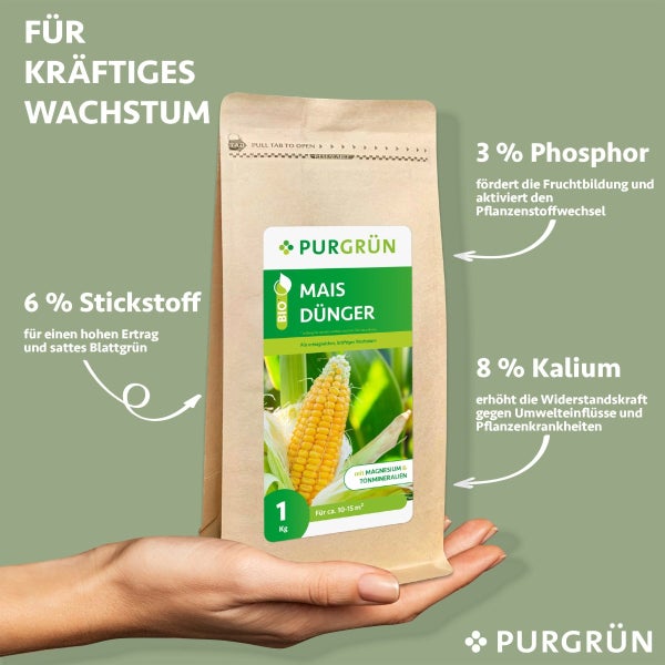 Purgrün Bio-Mais-Dünger 1 kg