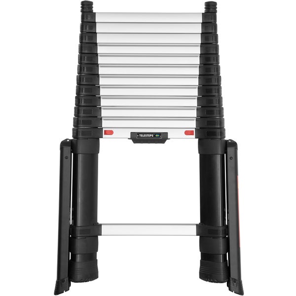 Zusammengeklappte Teleskopleiter