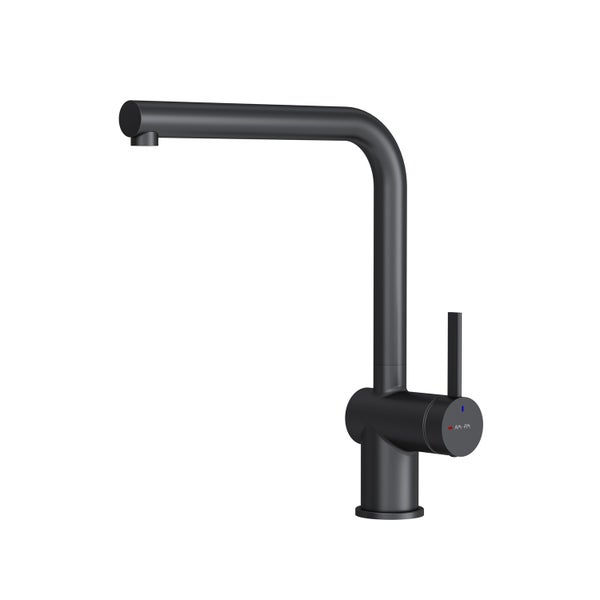 Schwarzer Küchenarmatur