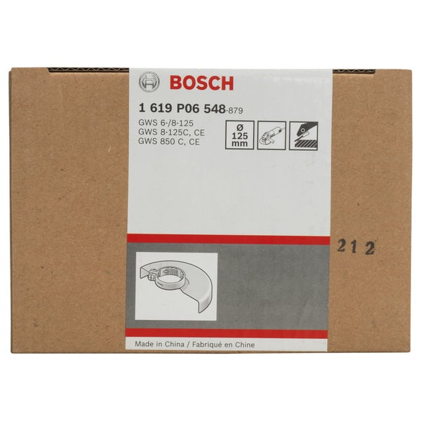 Bosch Logo. Verpackung für Winkelschleifer Zubehör