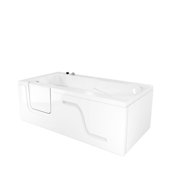Seniorenwanne Whirlpool mit Tür S17-WP-R 75x150cm ohne Armatur