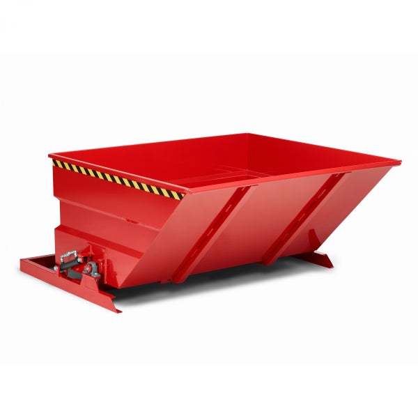 RR Industrietechnik Großraumkipper Typ RGK-500 2220x2380x1545mm 5000dm³ RAL 3000 Feuerrot