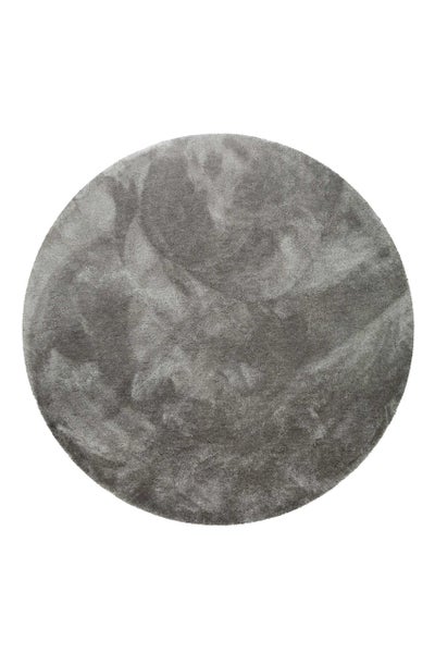 Teppich Rund Grau Taupe Pisa Homie Living 200 cm rund