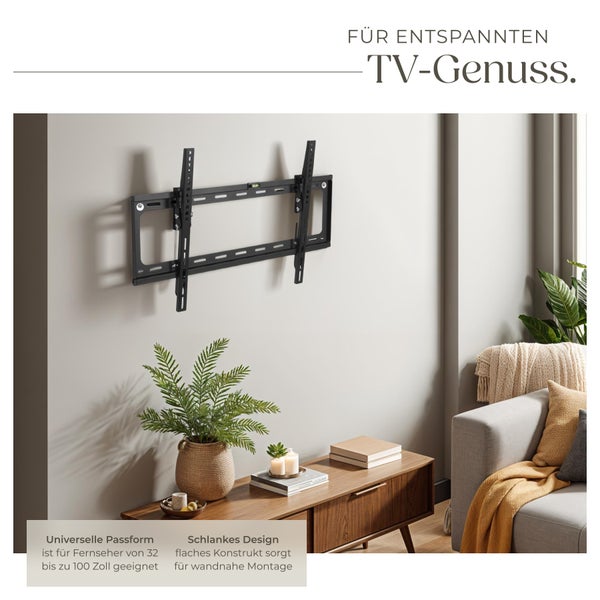 Wandhalterung für Fernseher an einer Wand
