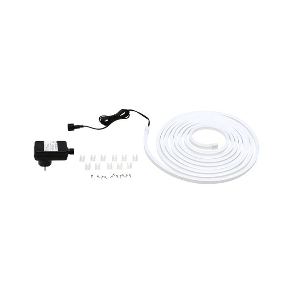 SimpLED LED Strip Outdoor Komplettset 5m beschichtet IP65 20W 420lm/m 40 LEDs/m 6500K 24VA