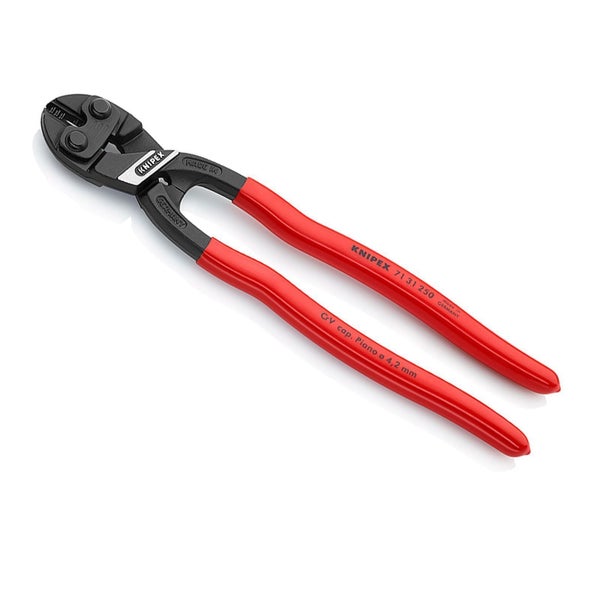 Knipex Bolzenschneider mit roten Griffen