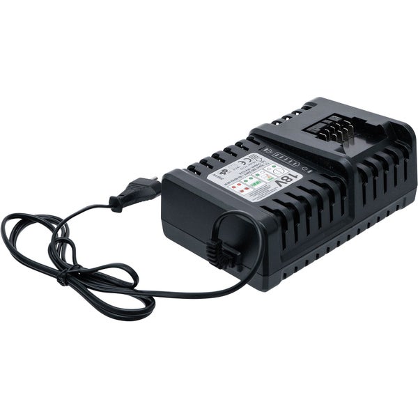 Akkuladegerät für 18 Volt Akkus mit Netzstecker