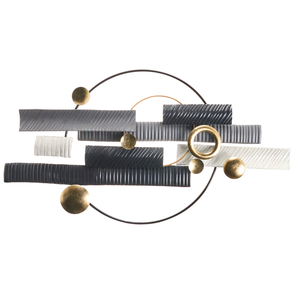 Teppich mit Fransen und geometrischem Muster