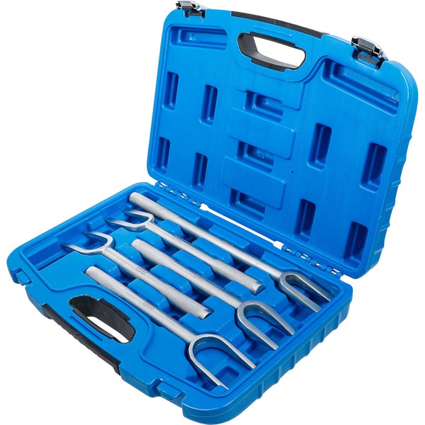Gabelgelenkausdrücker-Satz im blauen Werkzeugkoffer