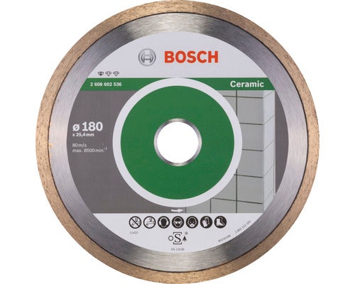 Diamanttrennscheibe Bosch Standard für Ceramic 180x25,4 mm