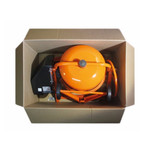 Betonmischer SIRL B135 – Zementmischmaschine 125L mit 650W Motor & Gusseisen-Zahnkranz