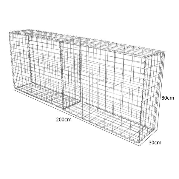 Gabionenkörbe 100 x 80 x 30cm / 6 Körbe